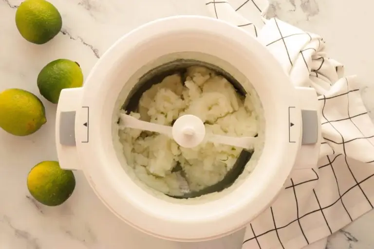 Step 6 - Homemade French Lime Sorbet