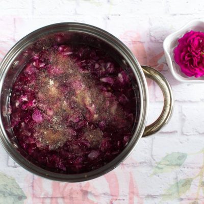 Homemade Rose Petal Jam recipe - step 4