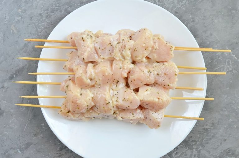 Step 5 - Italian Chicken Kabobs