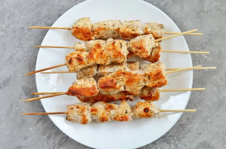 Step 6 - Italian Chicken Kabobs