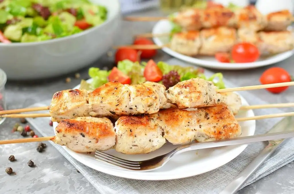 Italian Chicken Kabobs