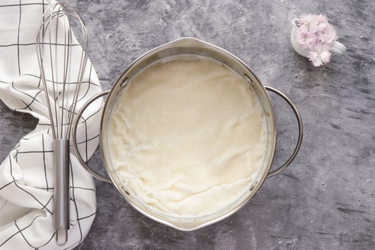 Step 1 - Japanese Milk Pudding