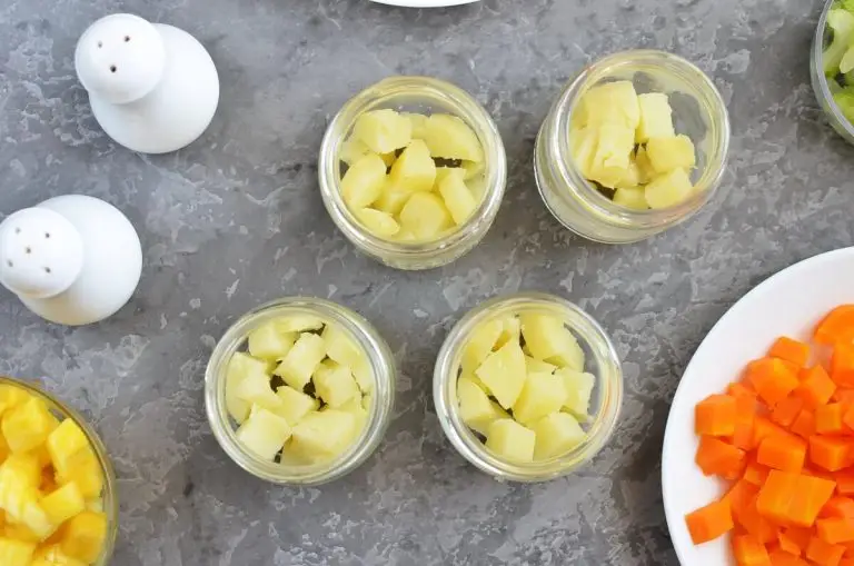 Step 4 - Jar Chicken Salad with Pineapple & Potatoes