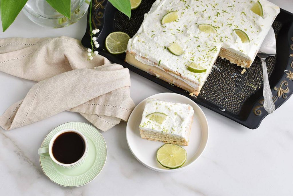 How to serve Key Lime Icebox Cake