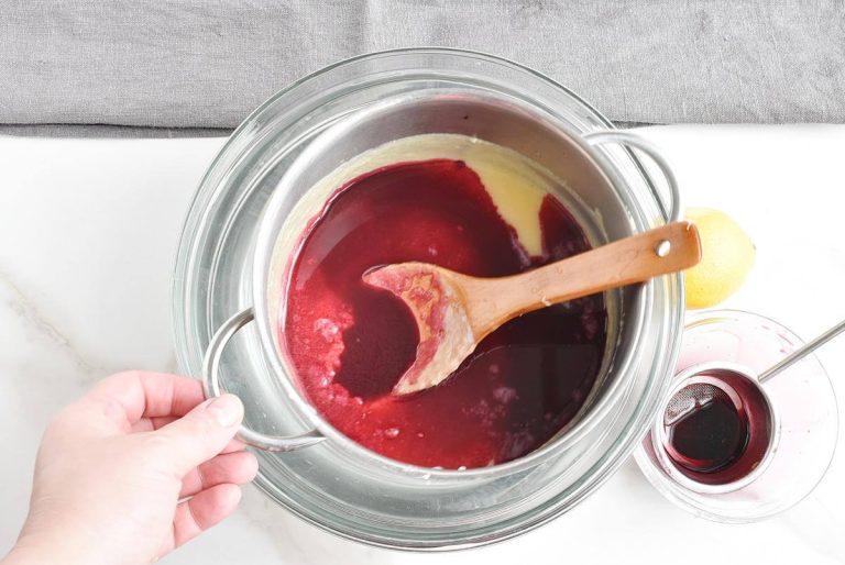Step 7 - Lemon-Hibiscus Frozen Custard