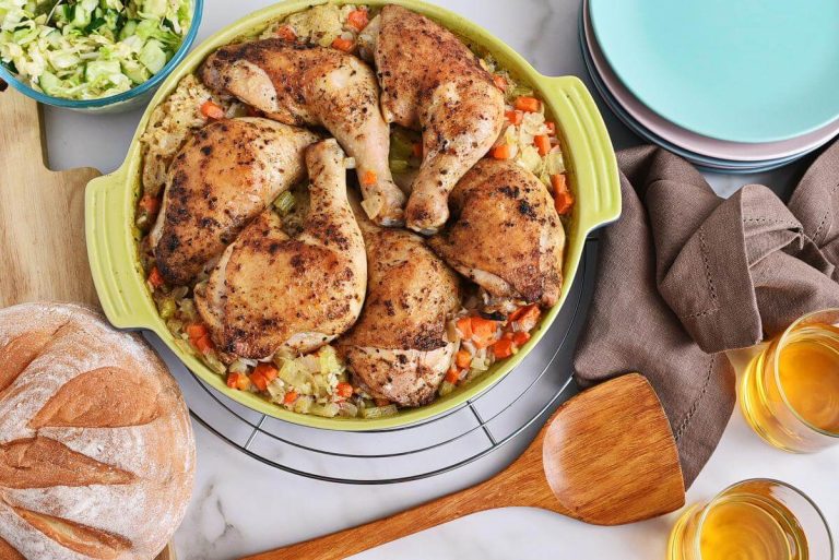 Step 8 - Mom’s Roasted Chicken and Rice