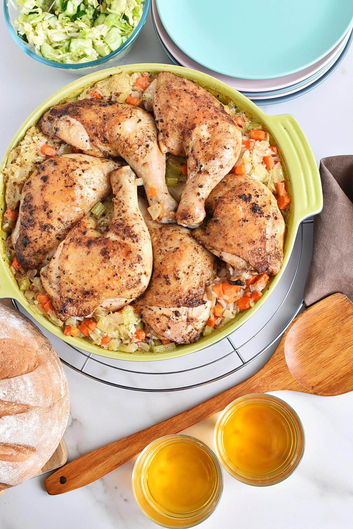 Mom’s Roasted Chicken and Rice Recipe Cook.me Recipes
