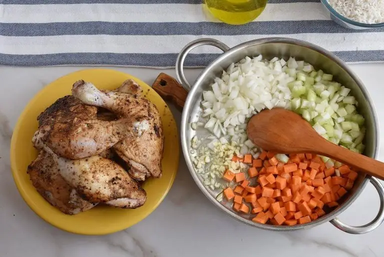 Step 4 - Mom’s Roasted Chicken and Rice