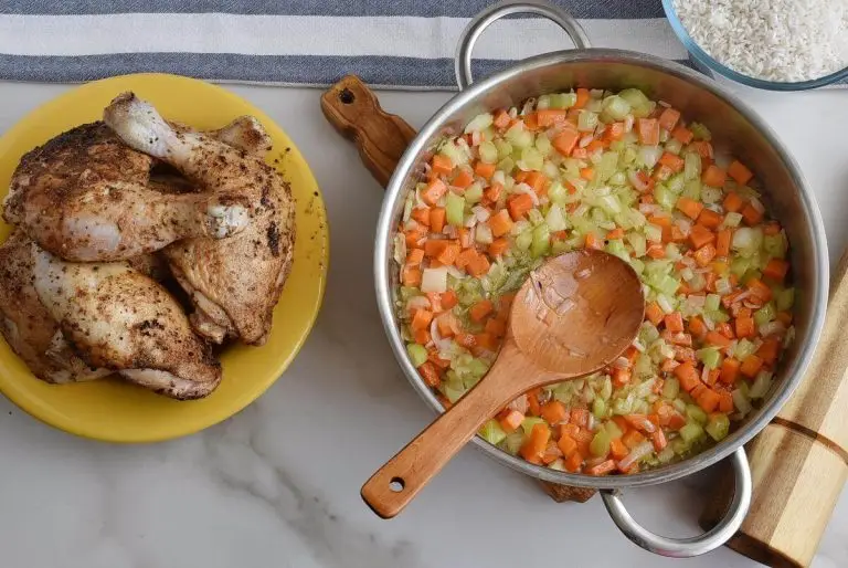 Step 4 - Mom’s Roasted Chicken and Rice