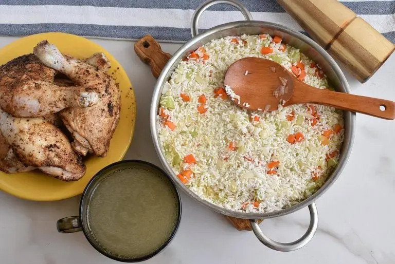 Step 6 - Mom’s Roasted Chicken and Rice