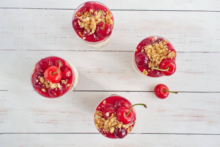 Step 5 - No Bake Cherry Cheesecake