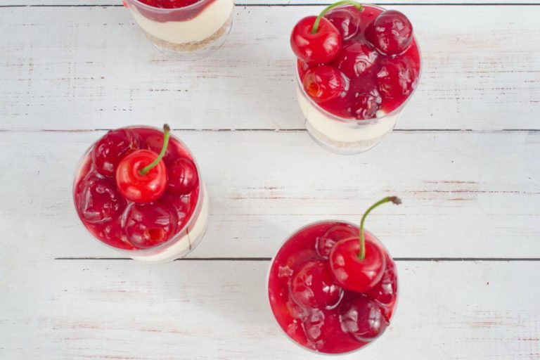 Step 6 - No Bake Cherry Cheesecake