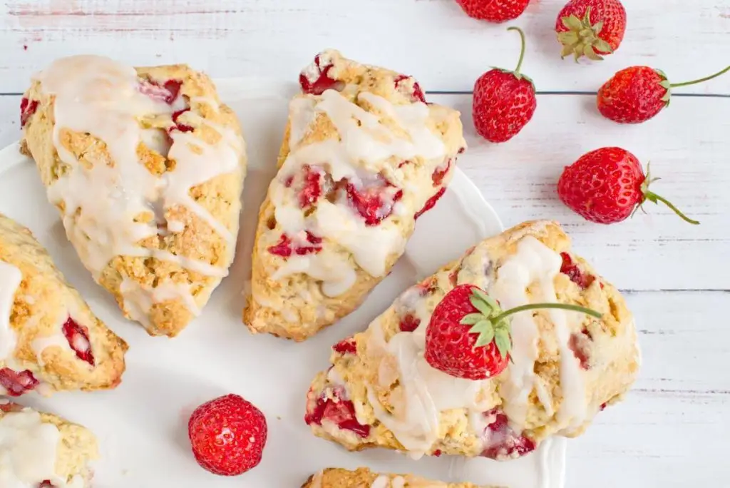 Perfect Strawberry Scones