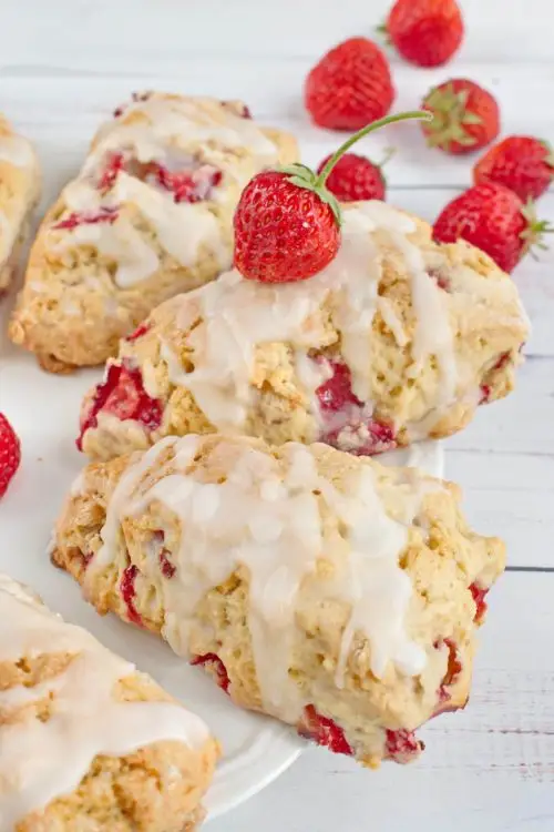 Perfect Strawberry Scones