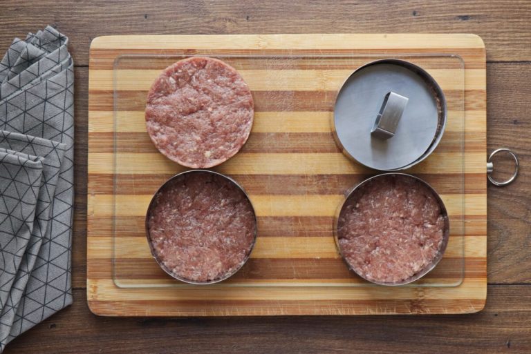 Step 1 - Pork & Apple Burgers