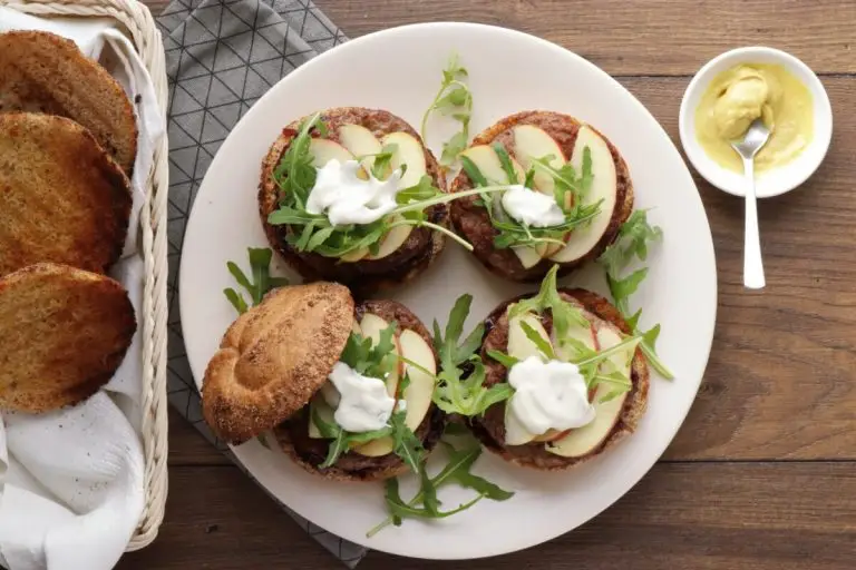 Step 4 - Pork & Apple Burgers