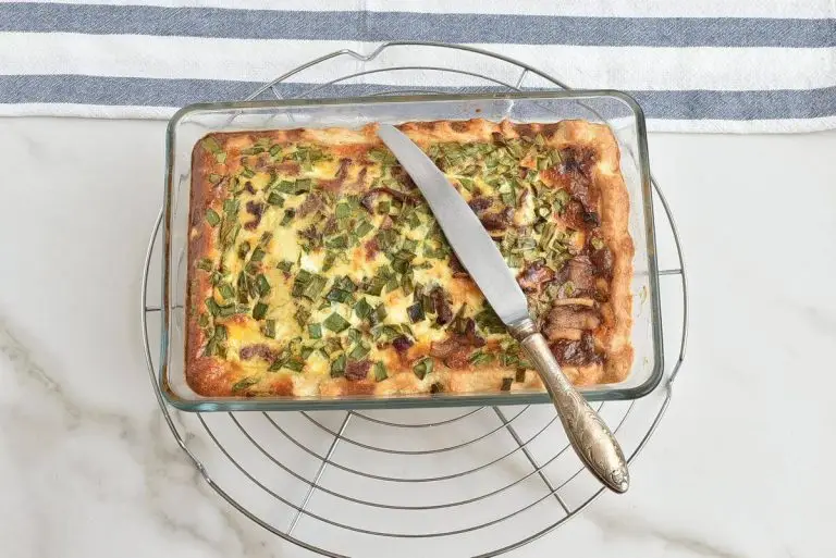 Step 8 - Quiche Lorraine Squares