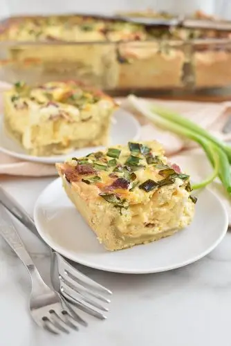 Quiche Lorraine Squares