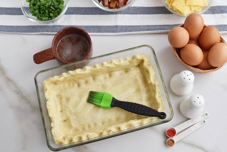 Step 5 - Quiche Lorraine Squares