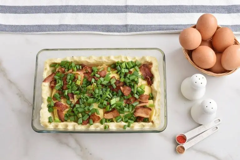 Step 6 - Quiche Lorraine Squares