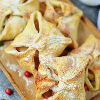 Quick Apple Pies Recipe-How To Make Quick Apple Pies-Delicious Quick Apple Pies