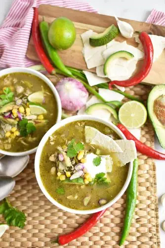 Quick and Easy Green Chicken Chili