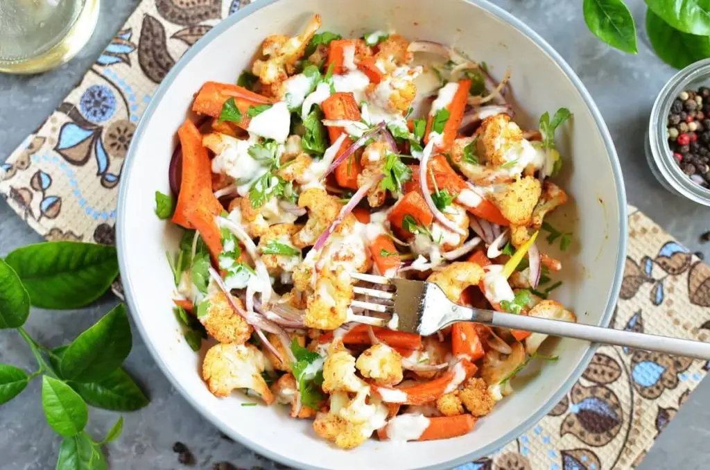 Roasted Cauliflower Salad