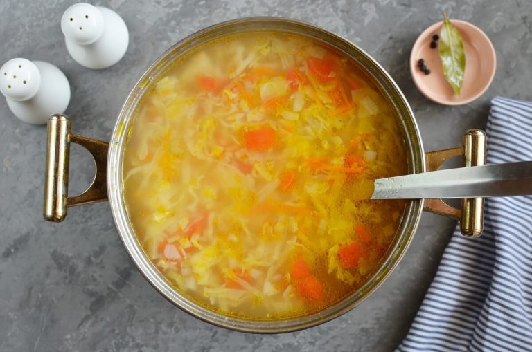Step 6 - Shchi (Traditional Russian Cabbage Soup)