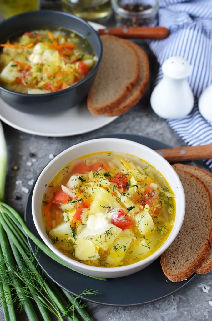 Shchi (Traditional Russian Cabbage Soup)