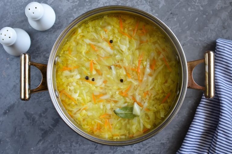 Step 3 - Shchi (Traditional Russian Cabbage Soup)