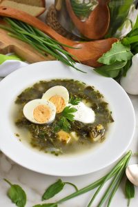 Sorrel Soup (Russian Green Borscht)