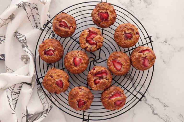 Step 9 - Strawberry Oatmeal Muffins