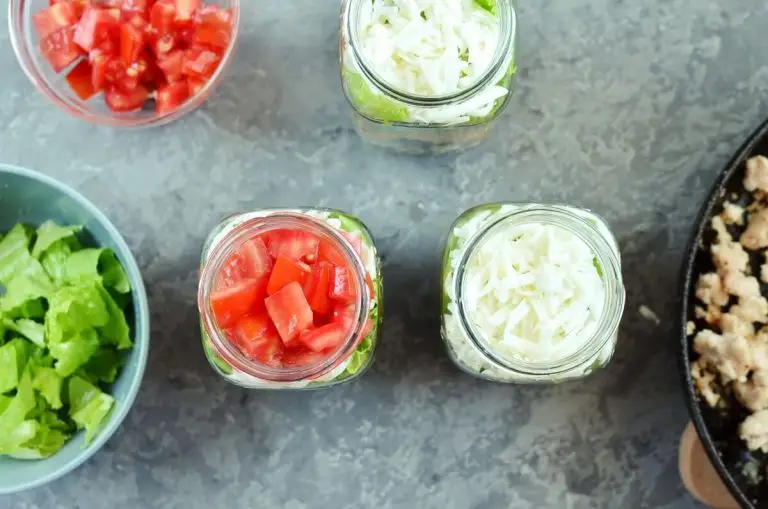 Step 5 - Taco Salad in a Jar