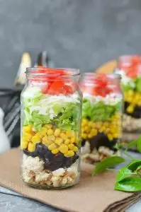 Taco Salad in a Jar