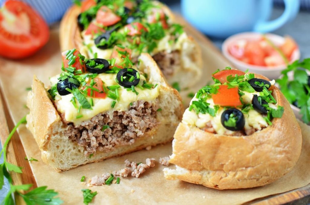 How to serve Taco Stuffed Bread