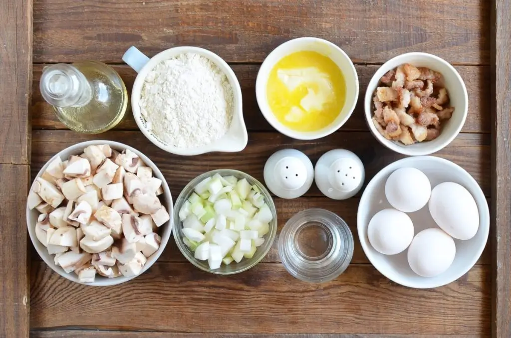 Ingredients for Ukrainian Dumplings aka Galushki