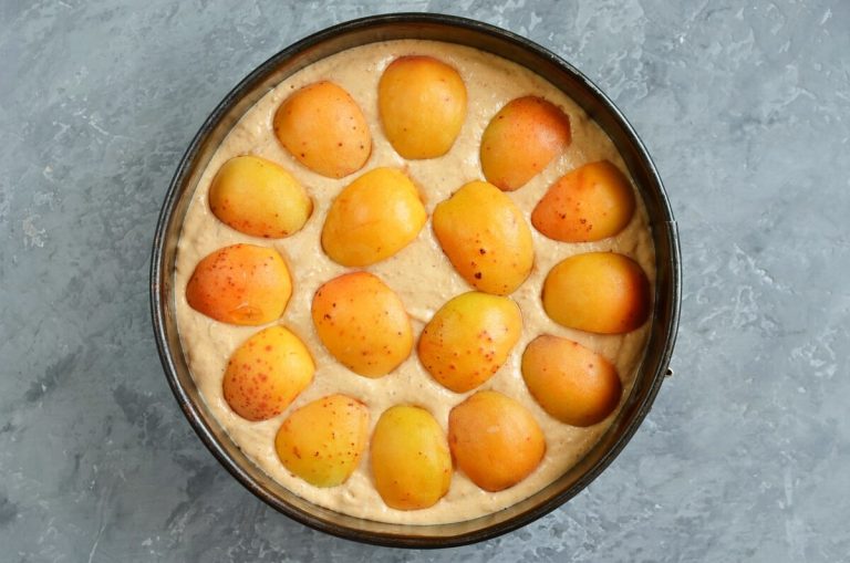 Step 9 - Fresh Apricot Cake
