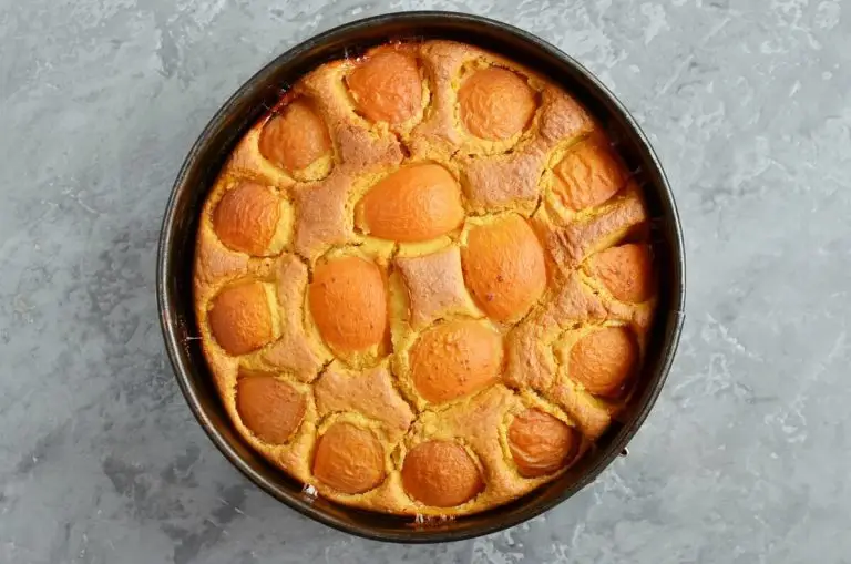 Step 10 - Fresh Apricot Cake