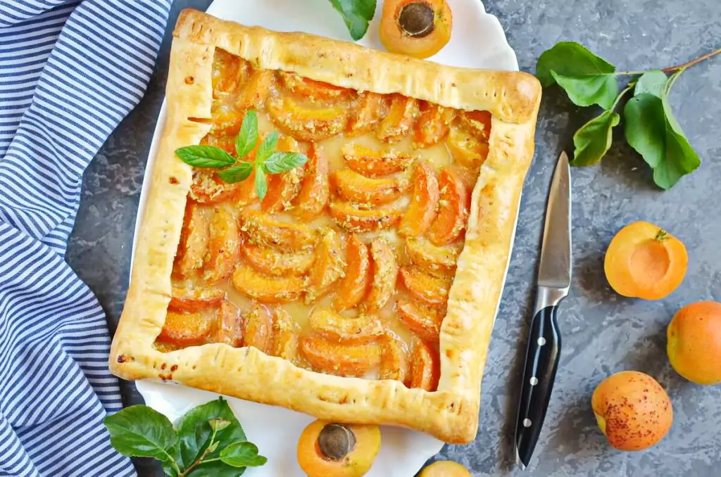 Apricot and Lime Galette