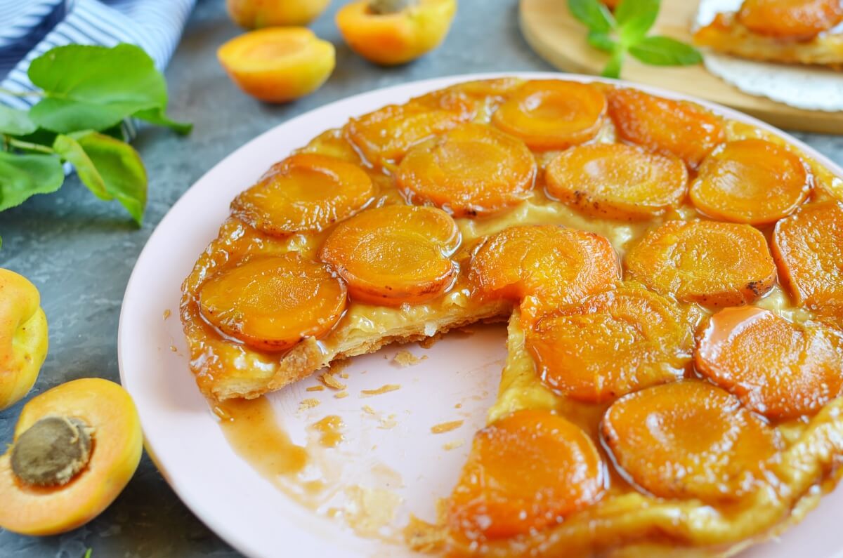 Apricot Tarte Tatin Recipe Cook.me Recipes
