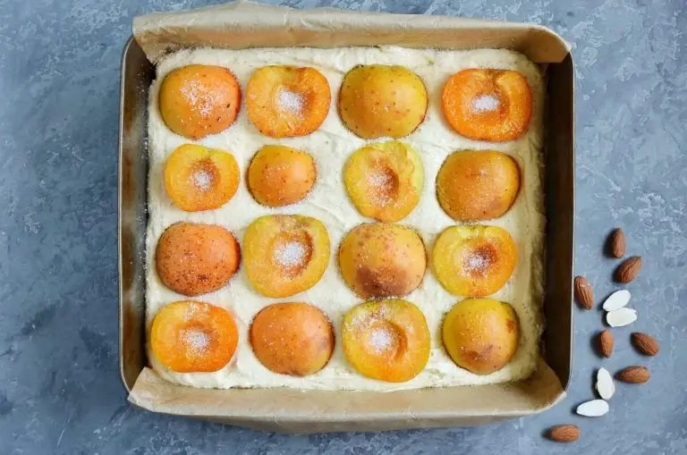 Step 6 - Apricot and Almond Traybake