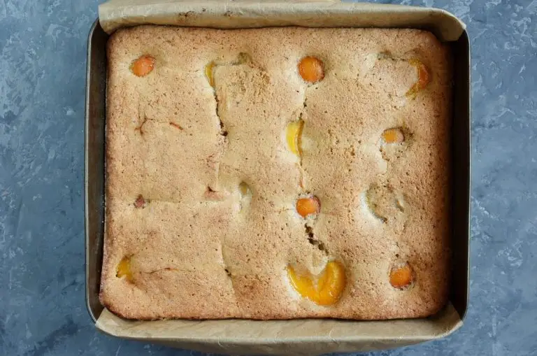 Step 7 - Apricot and Almond Traybake
