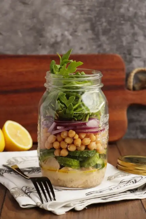 Arugula & Tuna Jar Salad
