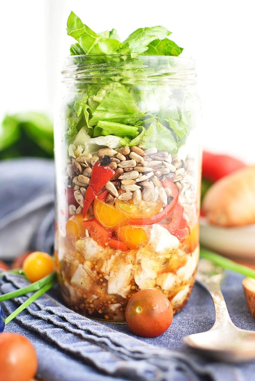Basic Mason Jar Salad Recipe - Cook.me Recipes