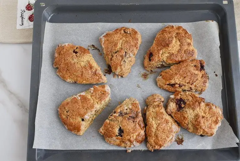 Step 10 - Blackberry Lemon Scones