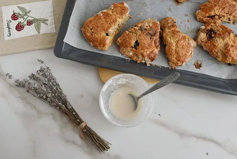 Step 13 - Blackberry Lemon Scones