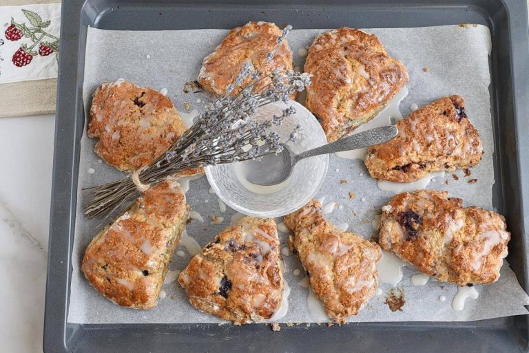 Step 14 - Blackberry Lemon Scones