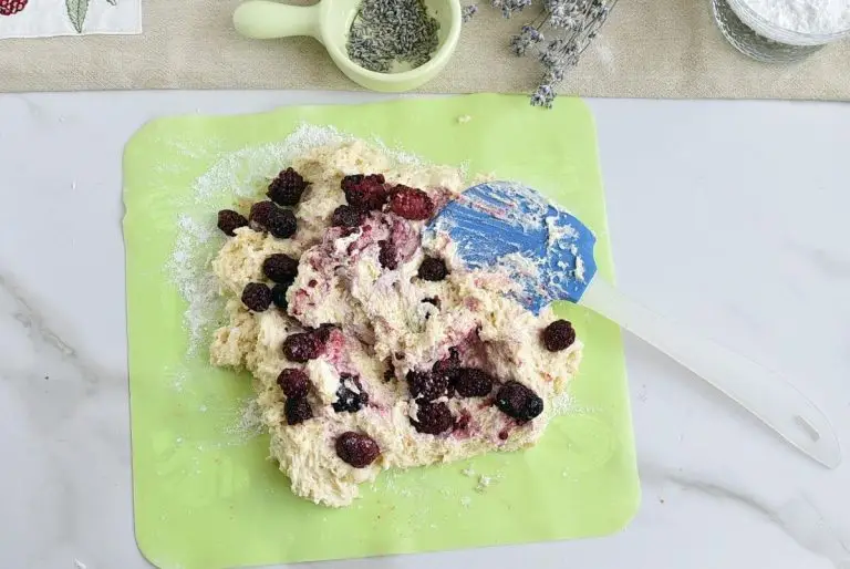 Step 6 - Blackberry Lemon Scones