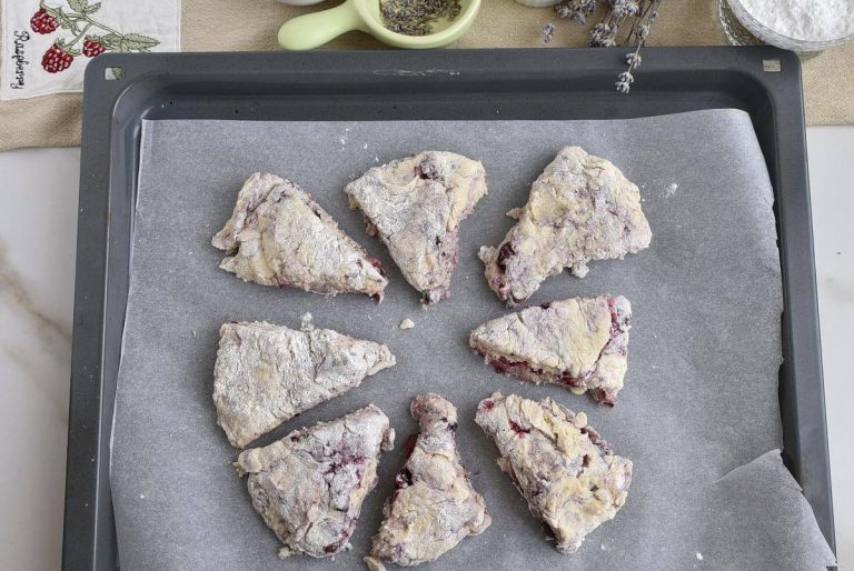 Step 7 - Blackberry Lemon Scones