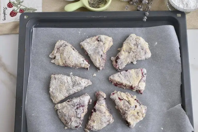 Step 7 - Blackberry Lemon Scones